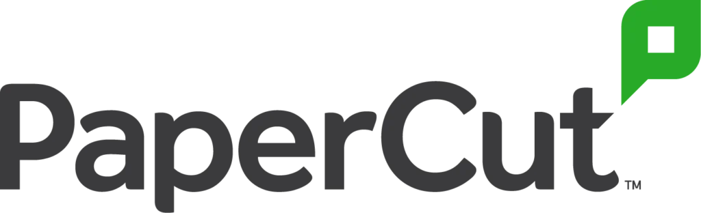 PaperCut : Print management software that helps organizations track usage, reduce waste, control costs, and improve print security.